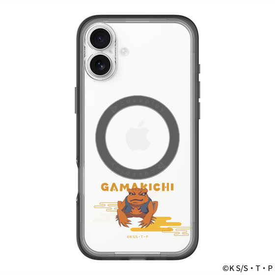 スリムプロテクションプレミアムケース with MagSafe［ NARUTO-ナルト- 疾風伝 - ガマ吉 ］