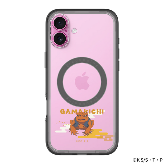 スリムプロテクションプレミアムケース with MagSafe［ NARUTO -ナルト- 疾風伝 - ガマ吉 ］