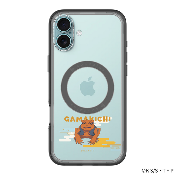 スリムプロテクションプレミアムケース with MagSafe［ NARUTO -ナルト- 疾風伝 - ガマ吉 ］