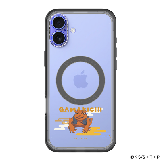 スリムプロテクションプレミアムケース with MagSafe［ NARUTO -ナルト- 疾風伝 - ガマ吉 ］