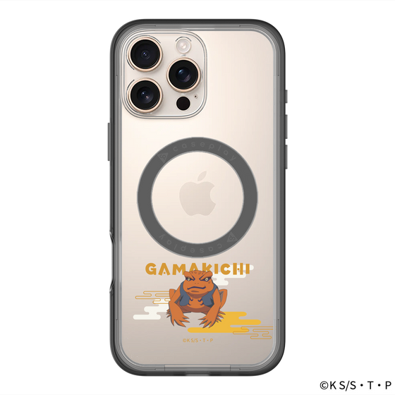 スリムプロテクションプレミアムケース with MagSafe［ NARUTO -ナルト- 疾風伝 - ガマ吉 ］