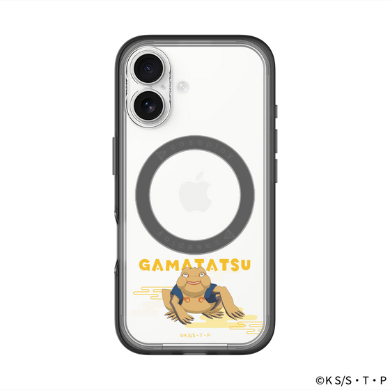 スリムプロテクションプレミアムケース with MagSafe［ NARUTO-ナルト- 疾風伝 - ガマ竜 ］