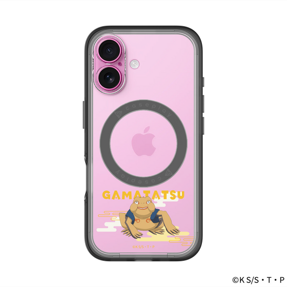 スリムプロテクションプレミアムケース with MagSafe［ NARUTO -ナルト- 疾風伝 - ガマ竜 ］