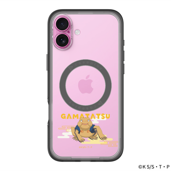 スリムプロテクションプレミアムケース with MagSafe［ NARUTO -ナルト- 疾風伝 - ガマ竜 ］