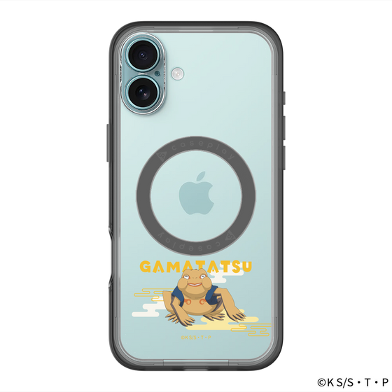 スリムプロテクションプレミアムケース with MagSafe［ NARUTO -ナルト- 疾風伝 - ガマ竜 ］