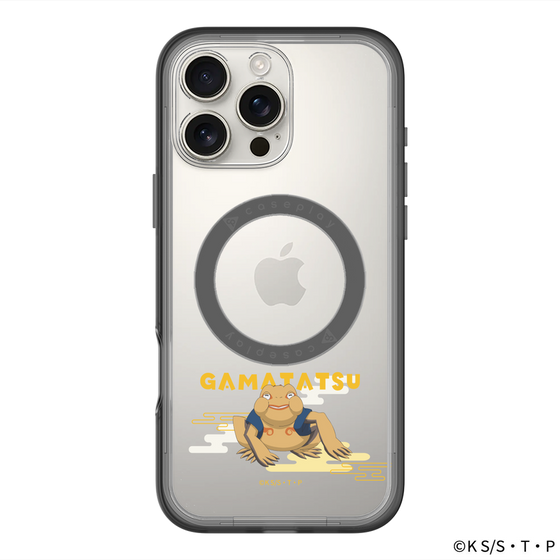 スリムプロテクションプレミアムケース with MagSafe［ NARUTO -ナルト- 疾風伝 - ガマ竜 ］