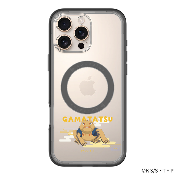 スリムプロテクションプレミアムケース with MagSafe［ NARUTO -ナルト- 疾風伝 - ガマ竜 ］