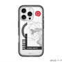 スリムプロテクションプレミアムケース with MagSafe［ NARUTO-ナルト- 疾風伝 - うずまきナルト - 線画 ］