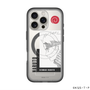 スリムプロテクションプレミアムケース with MagSafe［ NARUTO -ナルト- 疾風伝 - うずまきナルト - 線画 ］