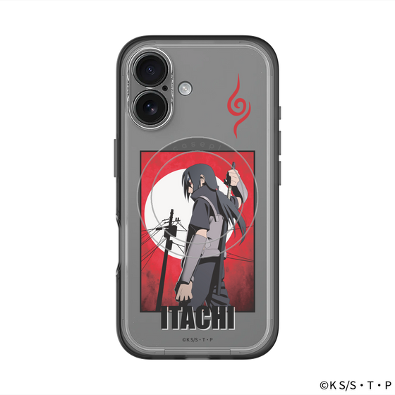 スリムプロテクションプレミアムケース with MagSafe［ NARUTO -ナルト- 疾風伝 - うちはイタチ - 暗部 ］