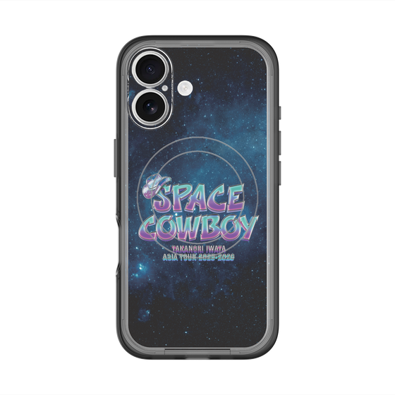 スリムプロテクションプレミアムケース with MagSafe［ Takanori Iwata ASIA TOUR 2025-2026 "SPACE COWBOY" - ロゴ ］