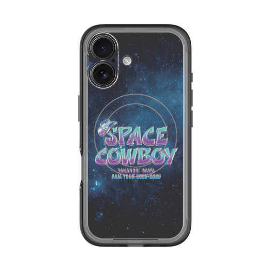 スリムプロテクションプレミアムケース with MagSafe［ Takanori Iwata ASIA TOUR 2025-2026 "SPACE COWBOY" - ロゴ ］