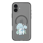 スリムプロテクションプレミアムケース with MagSafe［ MOOMIN - Hattifatteners ］