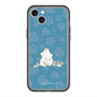スリムプロテクションプレミアムケース with MagSafe［ MOOMIN - Moomin and Snorkmaiden ］