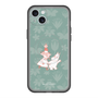 スリムプロテクションプレミアムケース with MagSafe［ MOOMIN - Moomin and Snufkin ］