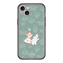 スリムプロテクションプレミアムケース with MagSafe［ MOOMIN - Moomin and Snufkin ］