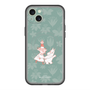スリムプロテクションプレミアムケース with MagSafe［ MOOMIN - Moomin and Snufkin ］