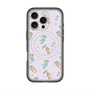 スリムプロテクションプレミアムケース with MagSafe［ ぼのぼの - 総柄 - パープル ］