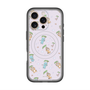 スリムプロテクションプレミアムケース with MagSafe［ ぼのぼの - 総柄 - パープル ］