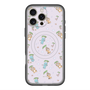 スリムプロテクションプレミアムケース with MagSafe［ ぼのぼの - 総柄 - パープル ］