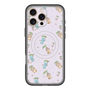 スリムプロテクションプレミアムケース with MagSafe［ ぼのぼの - 総柄 - パープル ］
