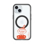 スリムプロテクションプレミアムケース with MagSafe［ MOOMIN - Little My - Grinning face ］