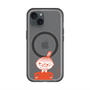 スリムプロテクションプレミアムケース with MagSafe［ MOOMIN - Little My - Grinning face ］