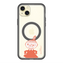 スリムプロテクションプレミアムケース with MagSafe［ MOOMIN - Little My - Grinning face ］