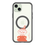 スリムプロテクションプレミアムケース with MagSafe［ MOOMIN - Little My - Grinning face ］
