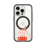 スリムプロテクションプレミアムケース with MagSafe［ MOOMIN - Little My - Grinning face ］