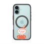 スリムプロテクションプレミアムケース with MagSafe［ MOOMIN - Little My - Grinning face ］