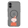 スリムプロテクションプレミアムケース with MagSafe［ MOOMIN - Little My - Grinning face ］