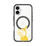スリムプロテクションプレミアムケース with MagSafe［ MOOMIN - Little My - Happy face ］