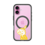スリムプロテクションプレミアムケース with MagSafe［ MOOMIN - Little My - Happy face ］