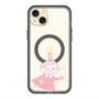 スリムプロテクションプレミアムケース with MagSafe［ MOOMIN - Little My - Smile face ］