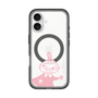 スリムプロテクションプレミアムケース with MagSafe［ MOOMIN - Little My - Smile face ］