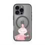 スリムプロテクションプレミアムケース with MagSafe［ MOOMIN - Little My - Smile face ］