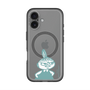 スリムプロテクションプレミアムケース with MagSafe［ MOOMIN - Little My - Angry face ］