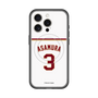 スリムプロテクションプレミアムケース with MagSafe［ 楽天イーグルス - #3 Asamura - ホーム ］