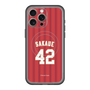 スリムプロテクションプレミアムケース with MagSafe［ 楽天イーグルス - #42 Sakaue - ビジター ］