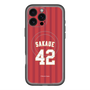 スリムプロテクションプレミアムケース with MagSafe［ 楽天イーグルス - #42 Sakaue - ビジター ］
