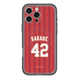 スリムプロテクションプレミアムケース with MagSafe［ 楽天イーグルス - #42 Sakaue - ビジター ］