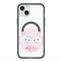 スリムプロテクションプレミアムケース with MagSafe［ まじかるベリーベリー - すとろべりーとぶるべりー - ピンク ］