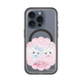スリムプロテクションプレミアムケース with MagSafe［ まじかるベリーベリー - すとろべりーとぶるべりー - ピンク ］