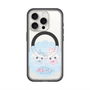 スリムプロテクションプレミアムケース with MagSafe［ まじかるベリーベリー - すとろべりーとぶるべりー - ブルー ］