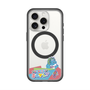 スリムプロテクションプレミアムケース with MagSafe［ 広島東洋カープ - のんびりスラィリー - パッチワーク ］