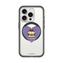 スリムプロテクションプレミアムケース with MagSafe［ ELLE×ポムポムプリン - ハート - ブルー ］