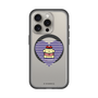 スリムプロテクションプレミアムケース with MagSafe［ ELLE×ポムポムプリン - ハート - ブルー ］