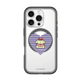 スリムプロテクションプレミアムケース with MagSafe［ ELLE×ポムポムプリン - ハート - ブルー ］