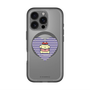 スリムプロテクションプレミアムケース with MagSafe［ ELLE×ポムポムプリン - ハート - ブルー ］